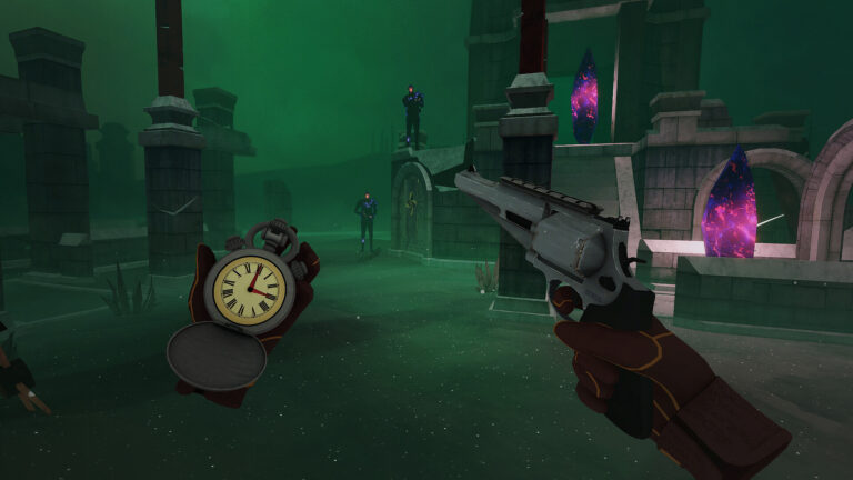 The Light Brigade Definitive Edition VR combat in a ruined town