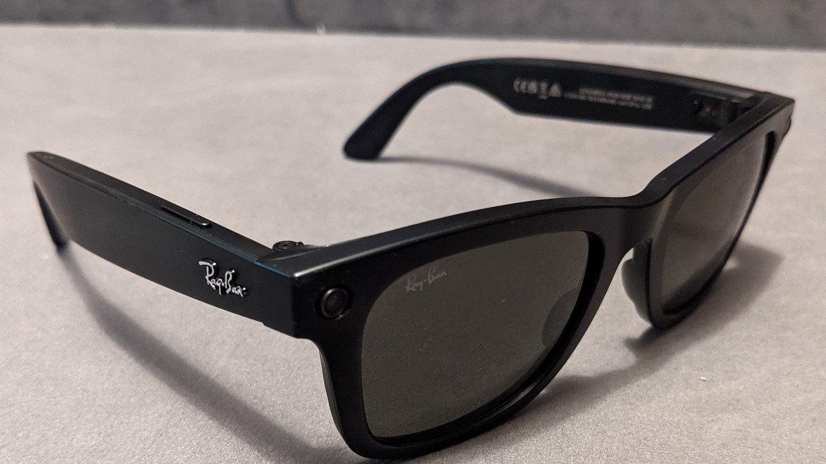 Ray-Ban Meta smart glasses on a table