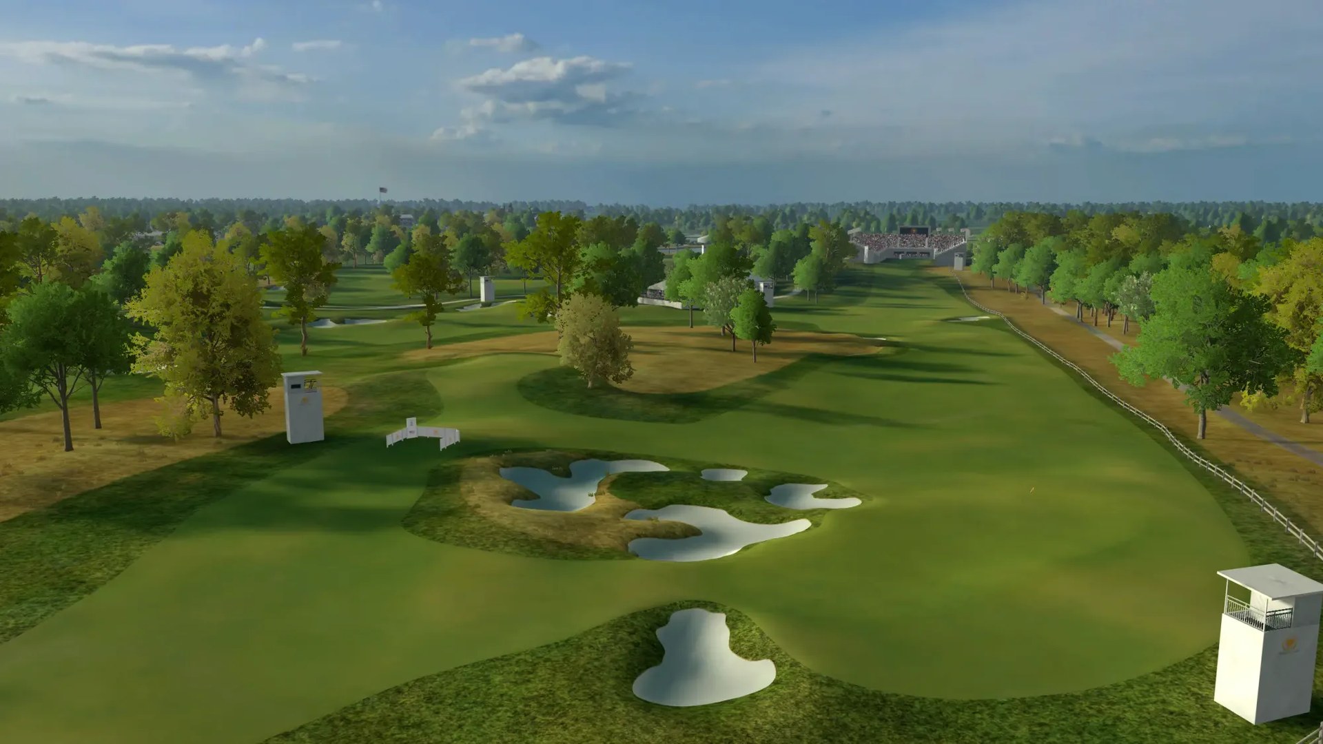 Golf+ Medinah fairway and green screenshot