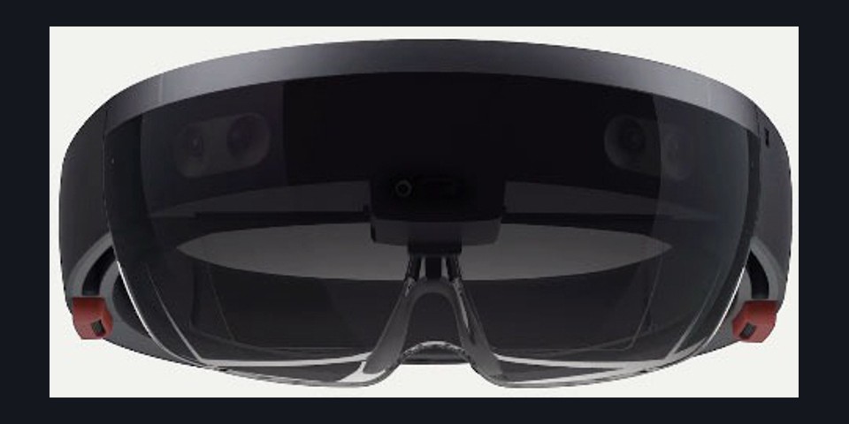 Microsoft HoloLens 2 optical see-through headset