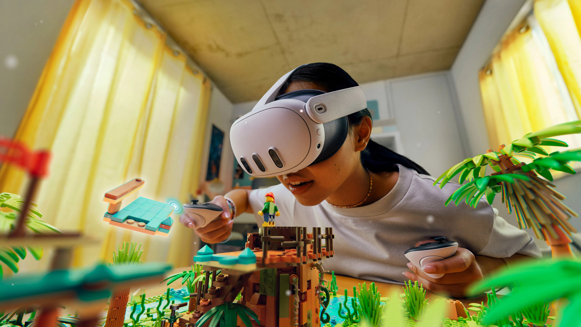 Meta Quest 3 mixed reality headset