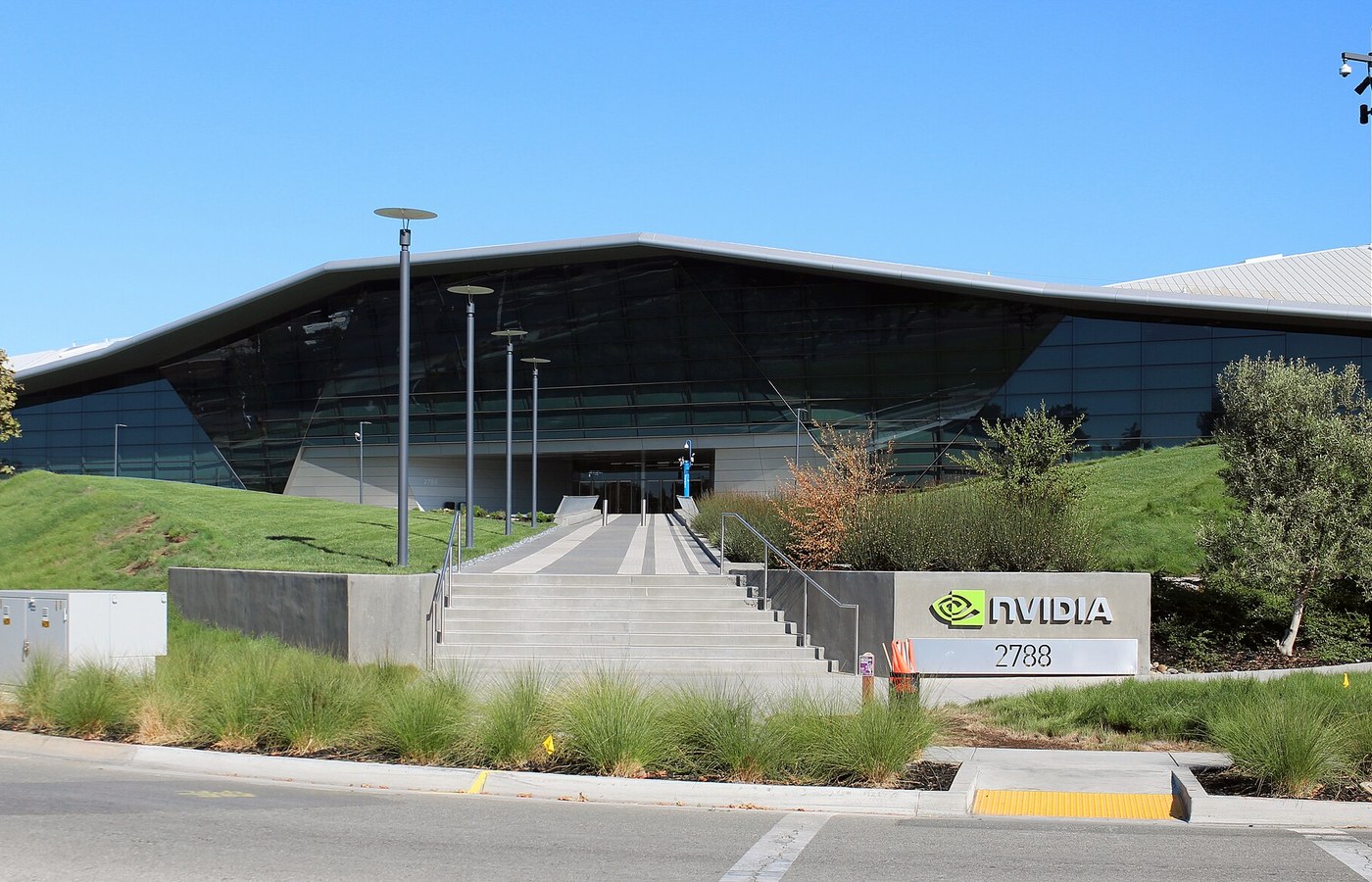 NVIDIA headquarters — Wikimedia Commons CC BY-SA 4.0