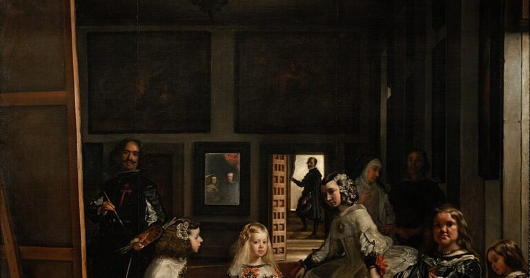Detail crop of Diego Velázquez Las Meninas, Museo del Prado