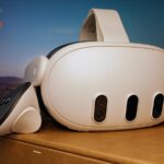 Meta Quest 3 headset front view