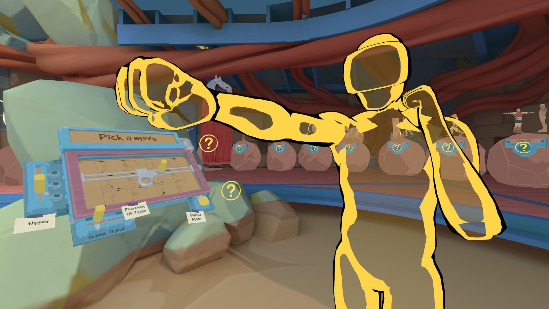 RUMBLE VR physics melee gameplay