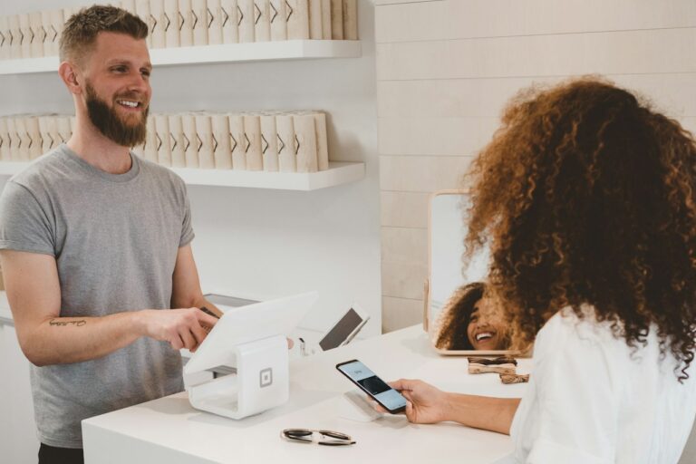 Online shopping checkout on a laptop — agentic commerce flashpoint