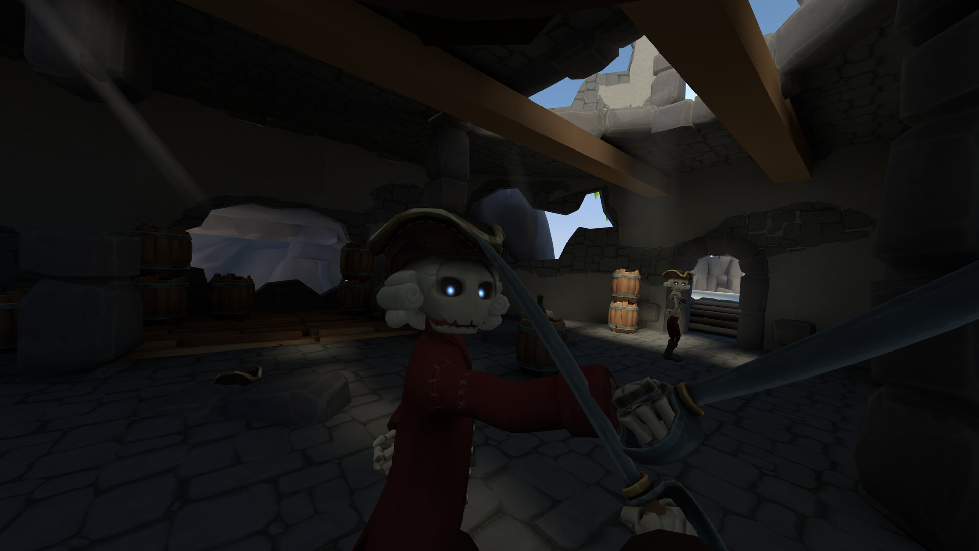 Skeleton Crew VR open-level pirate mission screenshot