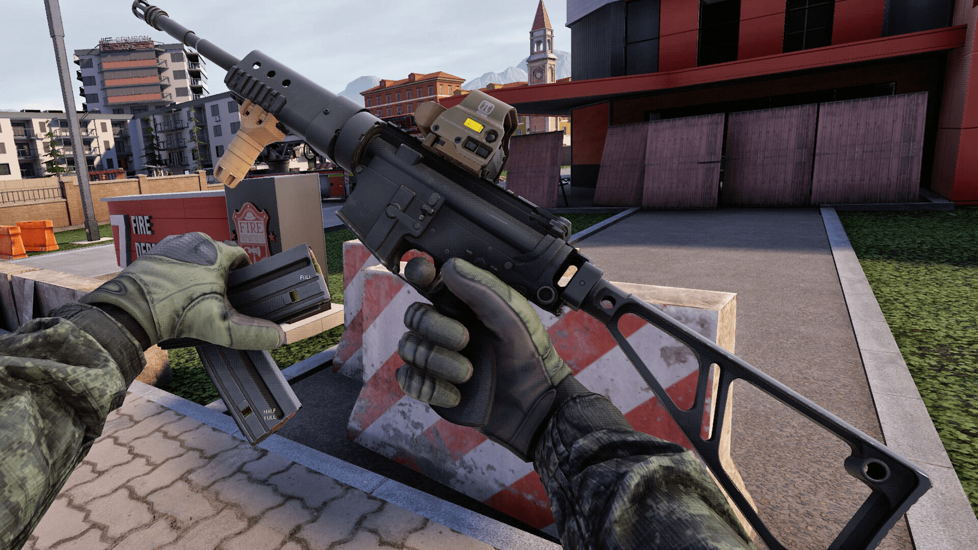 Contractors Showdown ExfilZone Steam screenshot environment