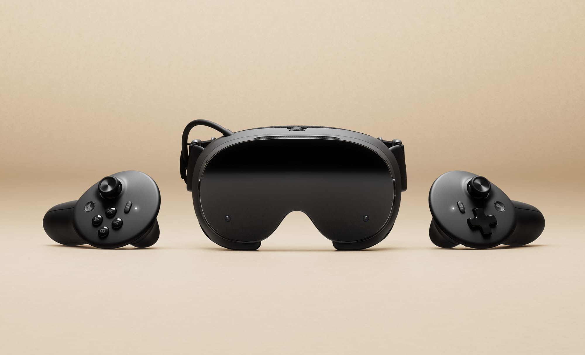 Valve Steam Frame headset and controllers