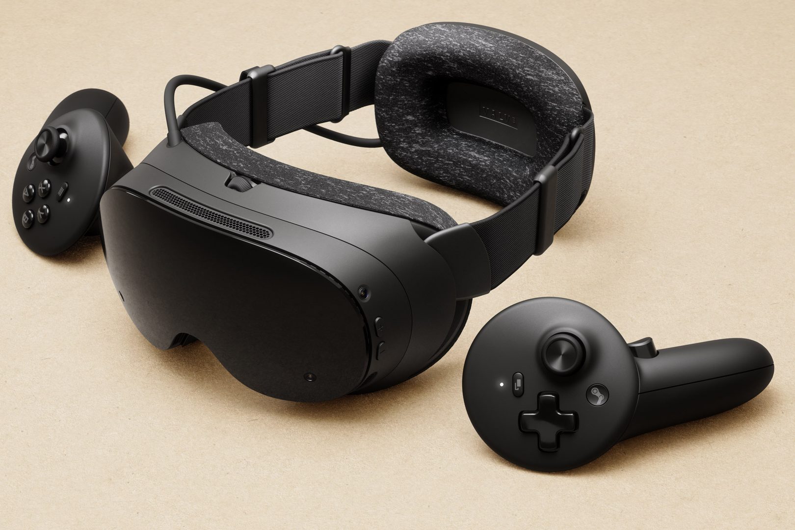 Valve Steam Frame headset and controllers