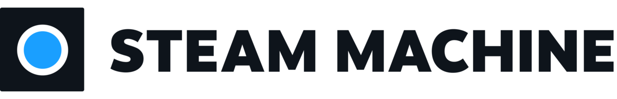 Steam Machine wordmark logo