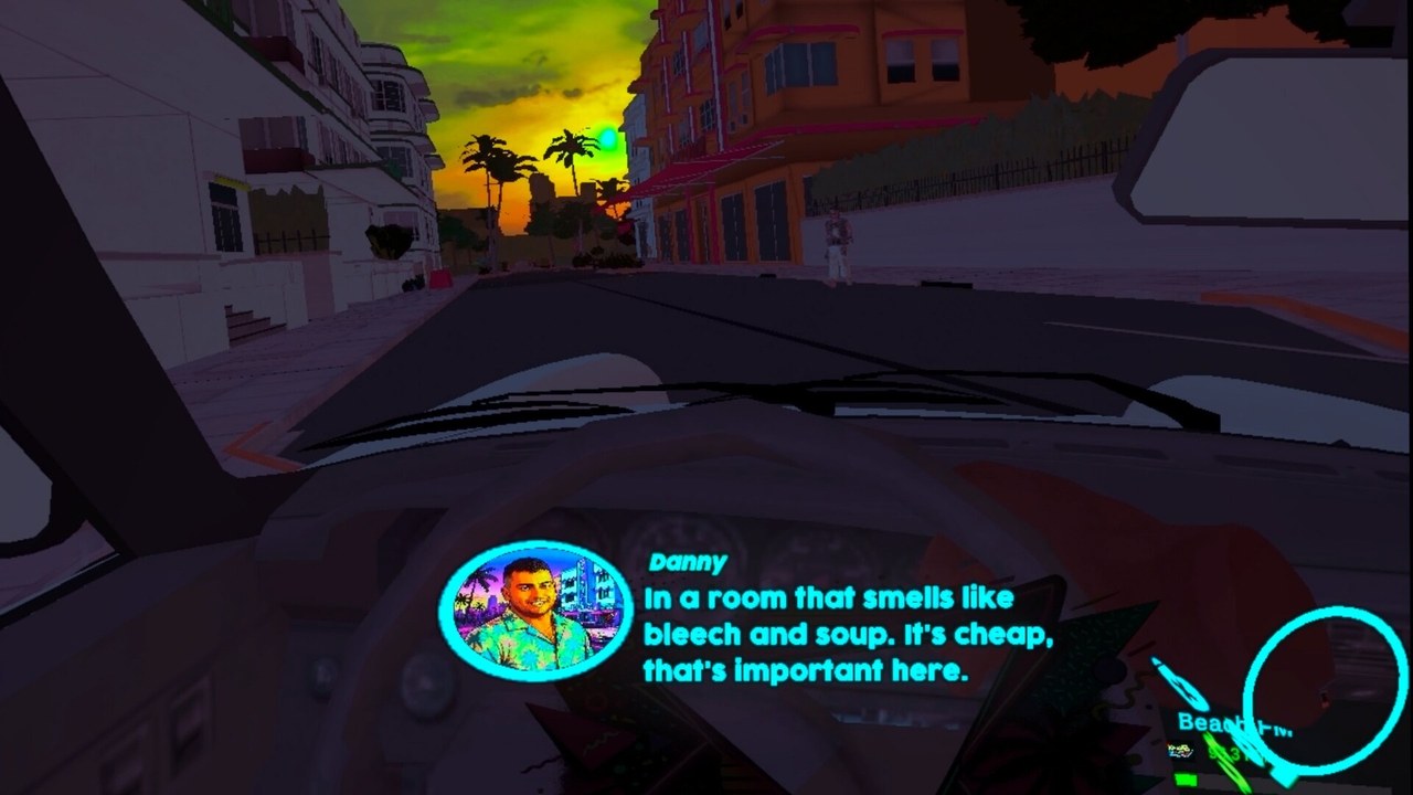 Streets of Miami VR gameplay screenshot