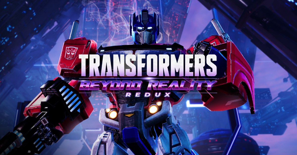 Transformers Beyond Reality Redux key art for Meta Quest