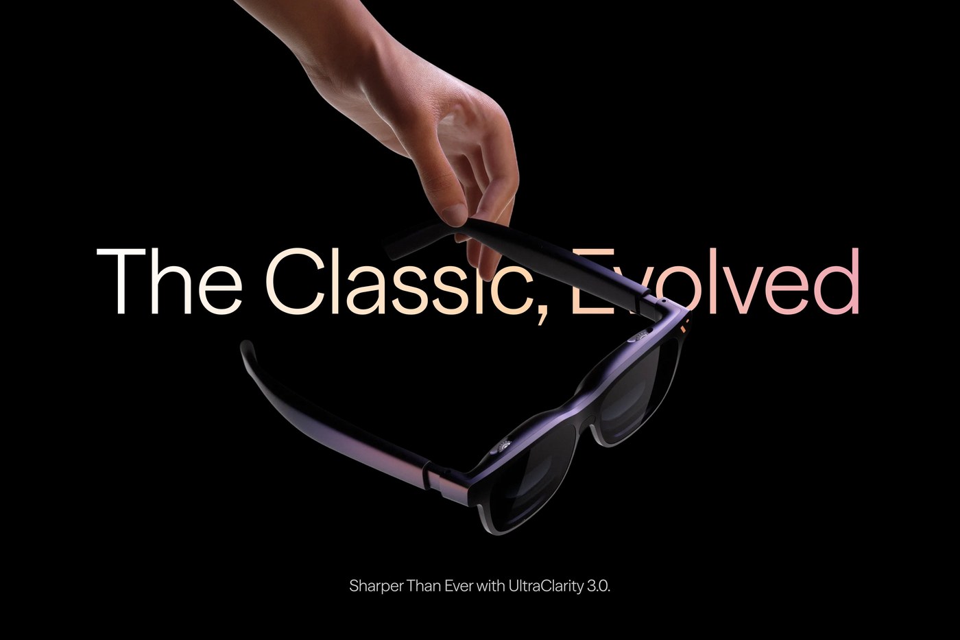 VITURE Pro 2 XR glasses side angle product photo