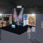 VRChat Tokyo Game Show 2026 booth concept art