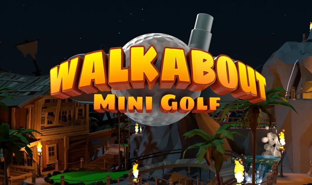 Walkabout Mini Golf promotional banner art.
