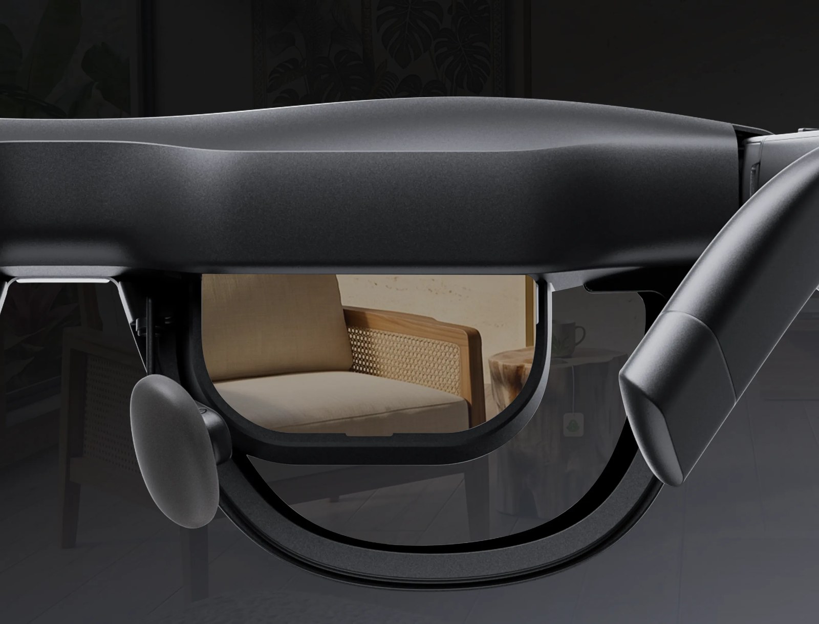 XREAL AURA optical see-through glasses design