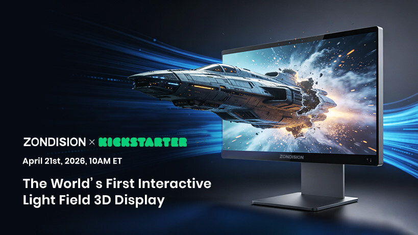 ZONDISION ZIMO M1 glasses-free light-field 3D display