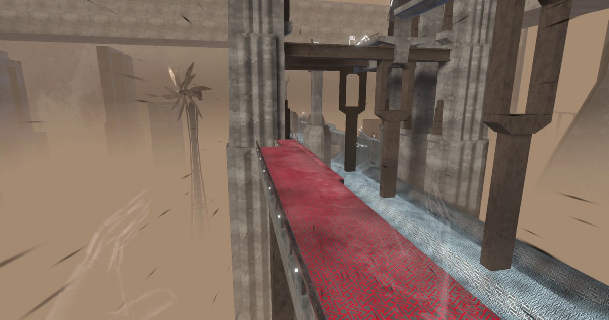 ZipRush Surf the Void VR gameplay screenshot