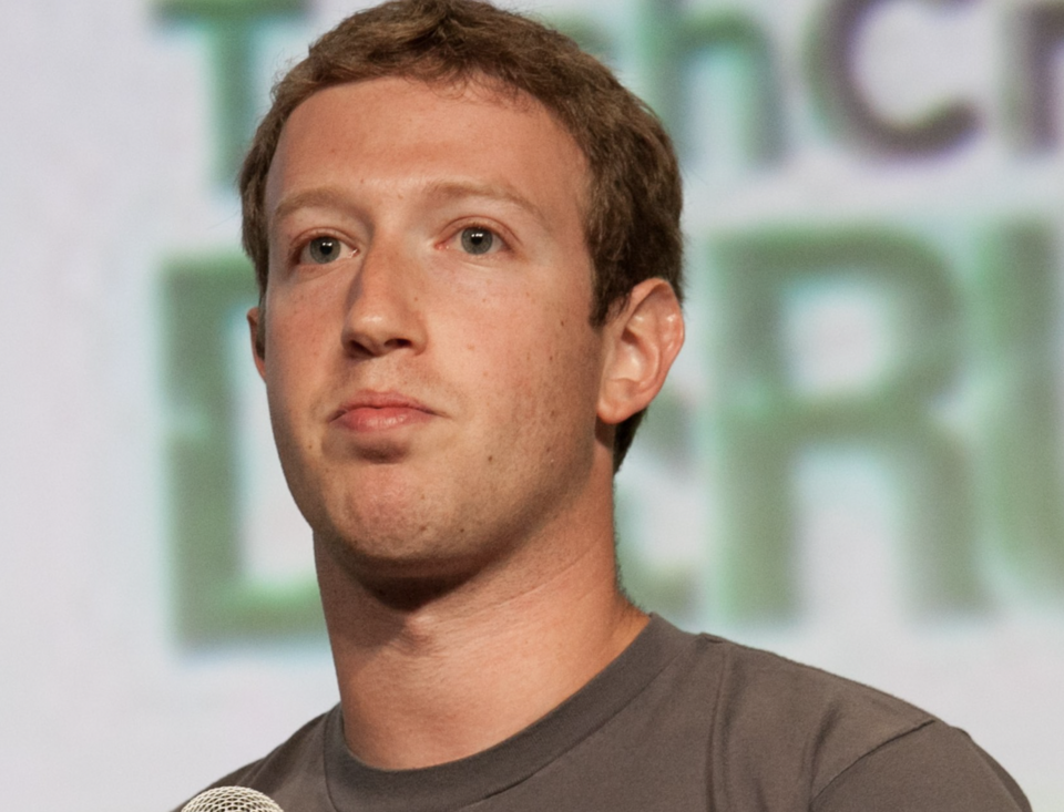 Mark Zuckerberg portrait