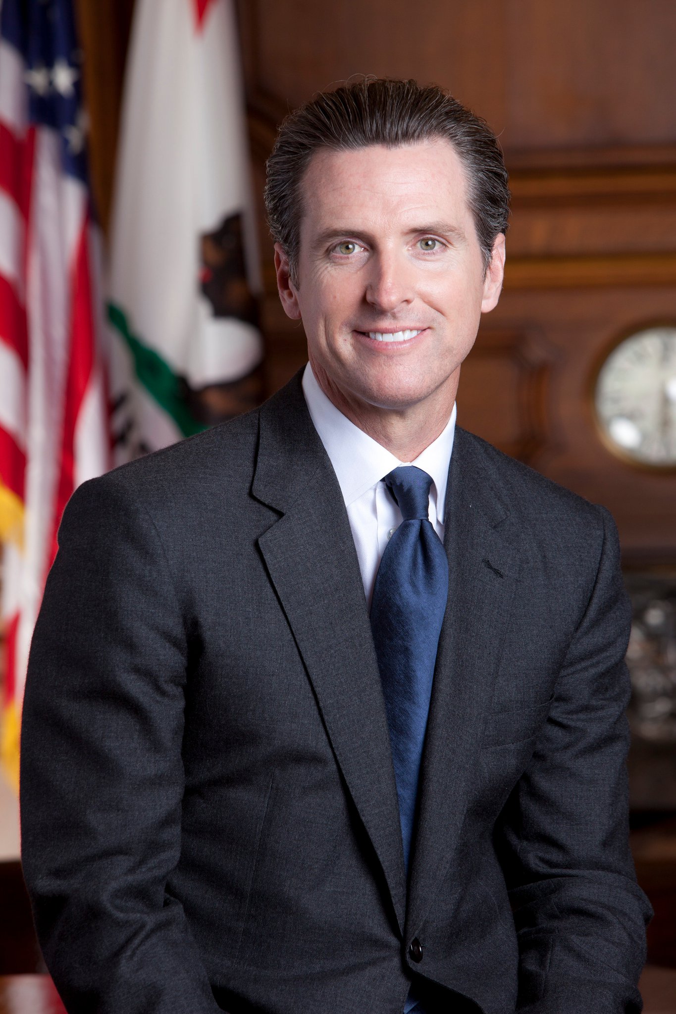 Official portrait of California Governor Gavin Newsom