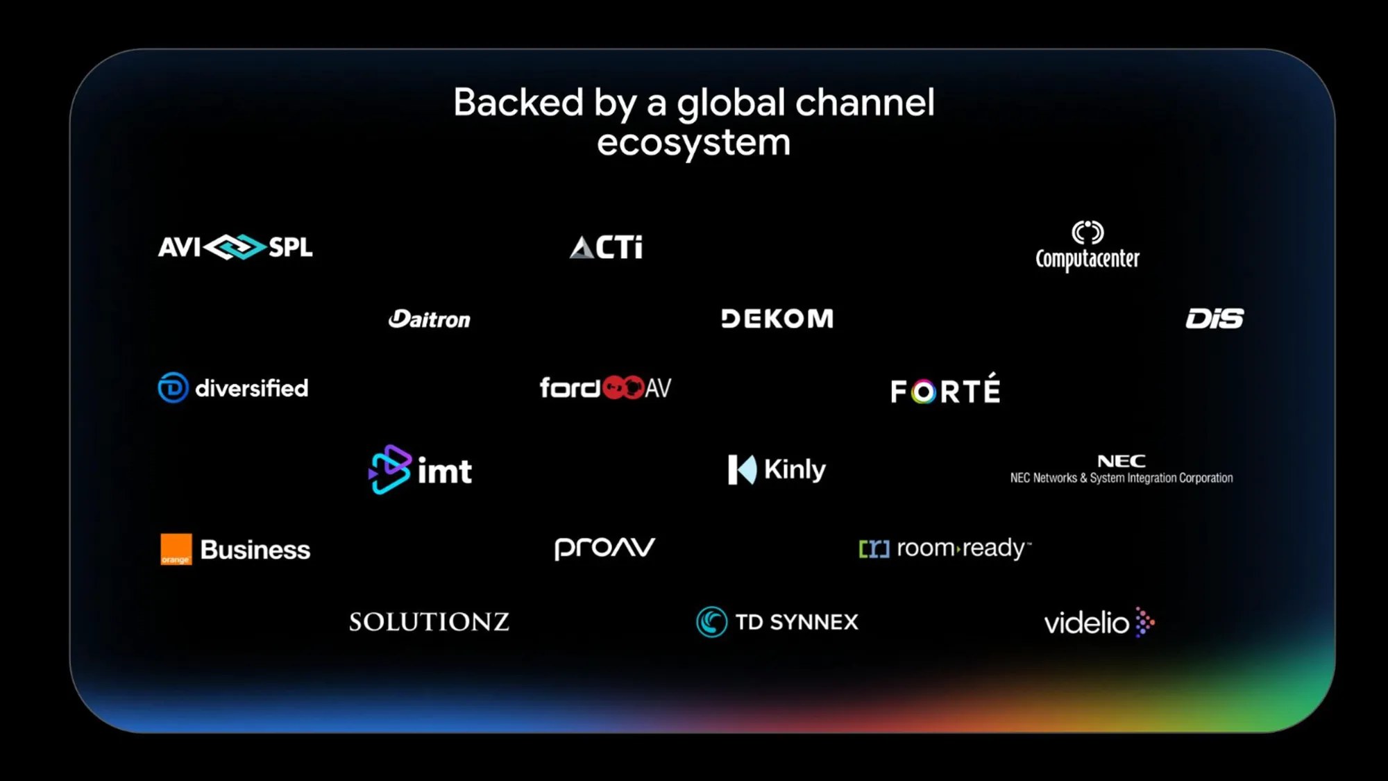 Google Beam channel partner ecosystem for six-country rollout