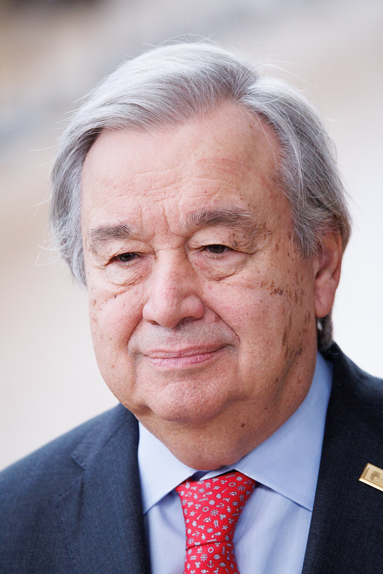 António Guterres, UN Secretary-General, photographed March 23, 2023 (Christophe Licoppe, European Commission, CC BY 4.0)
