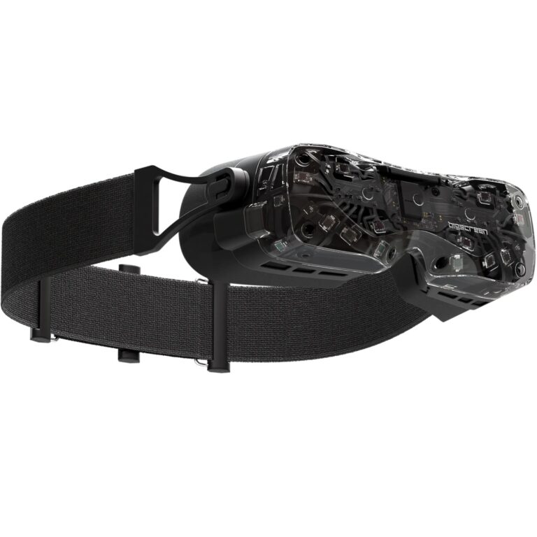 Bigscreen Beyond 2 VR headset in clear finish with strap