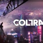 Coltrane reveal key art showing a figure overlooking Hong Kong at night, with PICO, Jacaranda and New Canvas logos