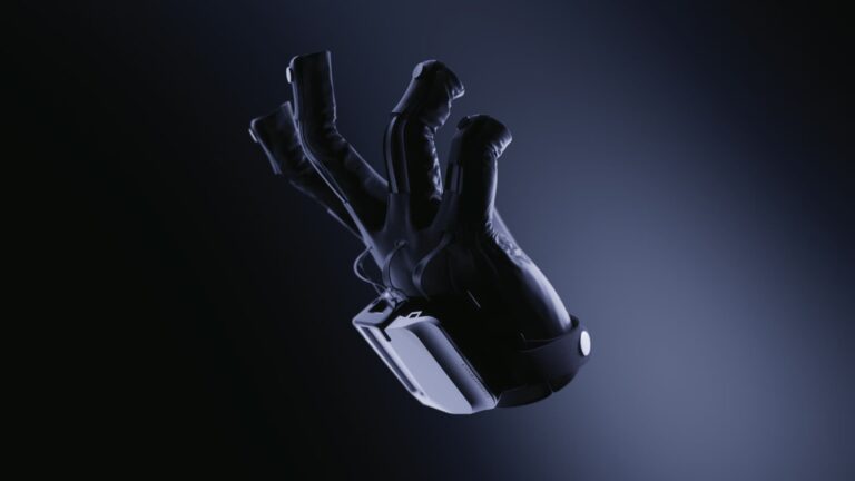 Melt Interface Technologies ContactGlove3 hand-tracking glove product render