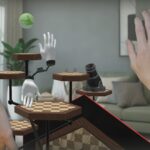 Disembodied mixed reality hand-tracking platformer key art