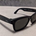 Ray-Ban Meta smart glasses on display