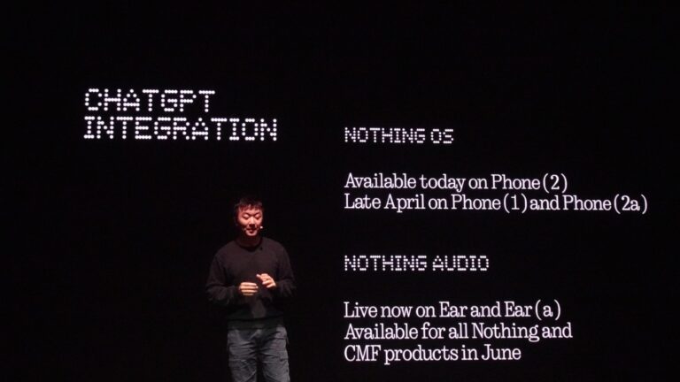 Carl Pei, Nothing co-founder and CEO, speaking at NOTHING@TOKYO event in April 2024