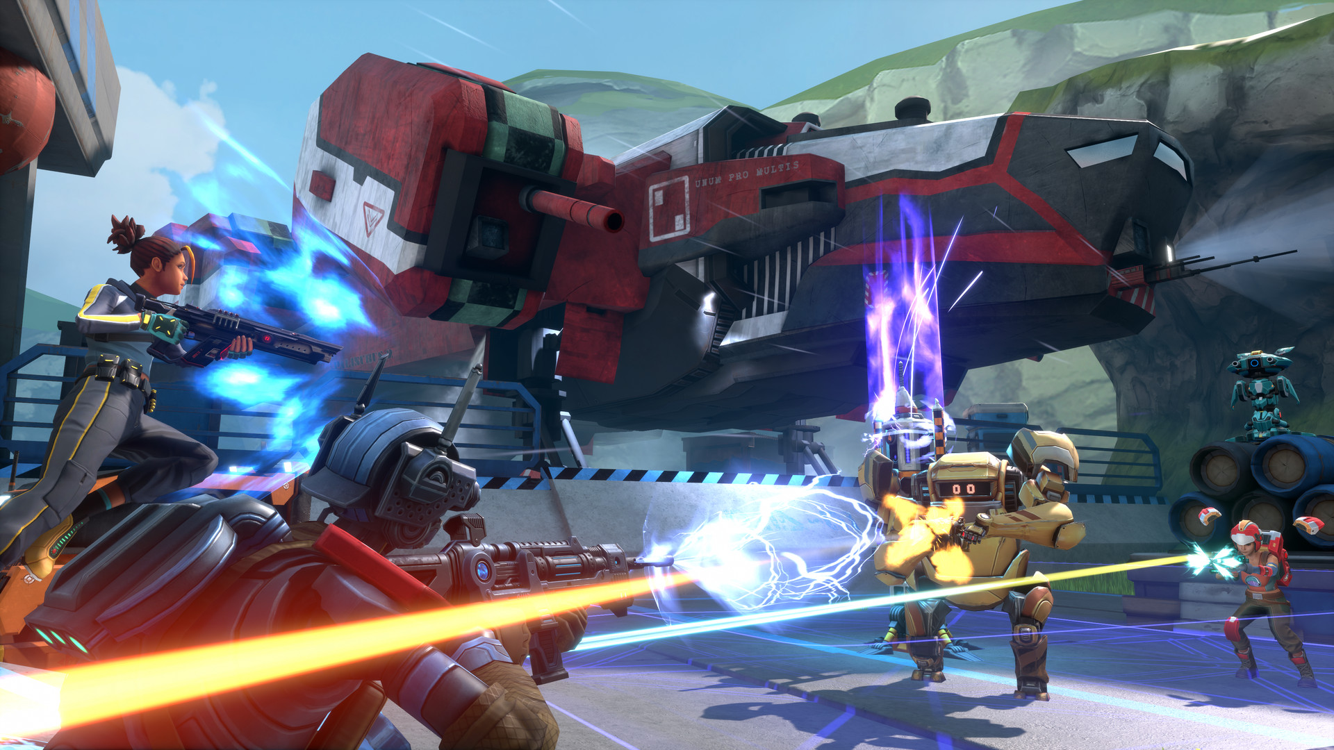 Larcenauts gameplay screenshot from Steam store promotional assets