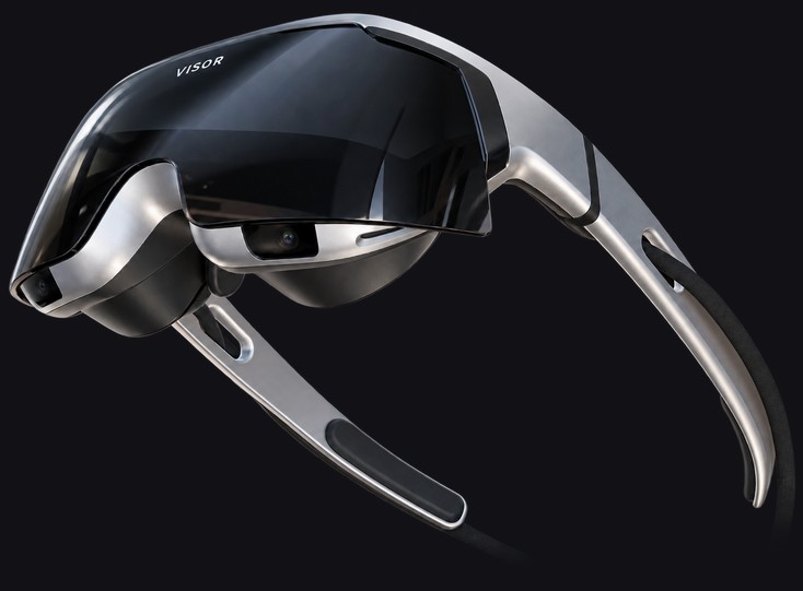 Immersed Visor Silver Midnight colorway — official product render