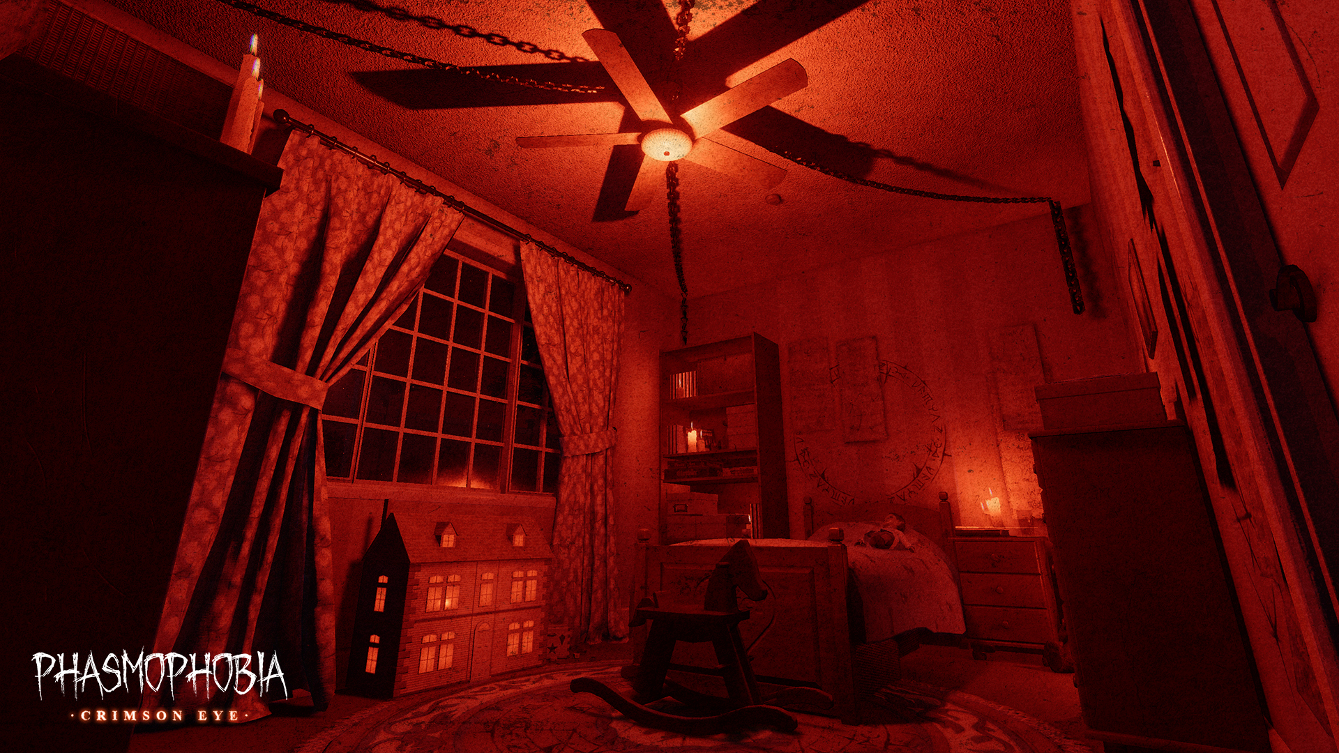 Phasmophobia Crimson Eye red-dressed investigation location