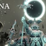 Knights of Fiona key art: armored knights beneath a black eclipse, from CharacterBank's Chapter 6 announcement