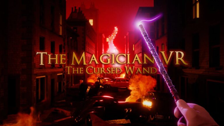 The Magician VR: The Cursed Wand key art from the Meta Quest store listing