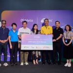 Meta executives and leaders of Singapore disability organisations at Meta's AI glasses accessibility showcase in Singapore