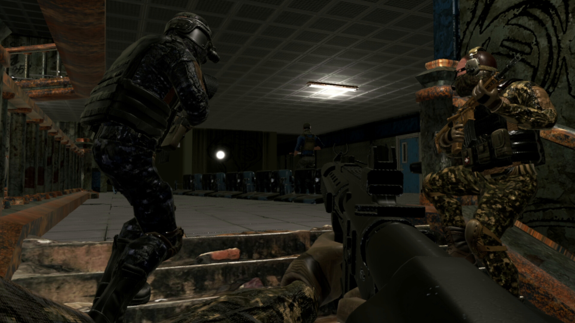 Operation Together VR Steam screenshot of tactical gameplay