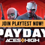 PAYDAY: Aces High key art, the VR co-op heist game from Fast Travel Games with a Steam Next Fest demo