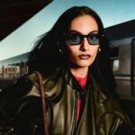 Ray-Ban Meta Audio Burbank camera-free AI glasses in shiny black, Meta product image