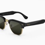 Ray-Ban Meta Audio Clubmaster glasses, camera-free AI audio glasses product photo from Meta
