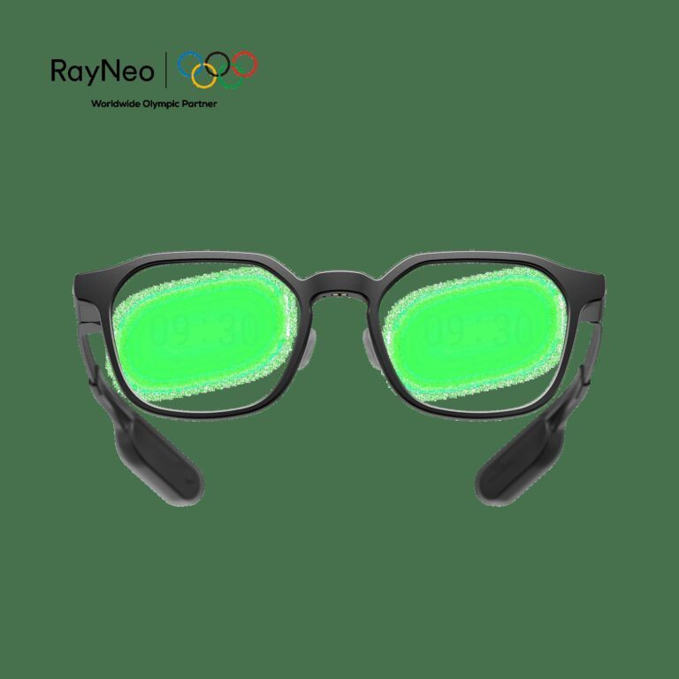 RayNeo iO AI glasses product photo from RayNeo store