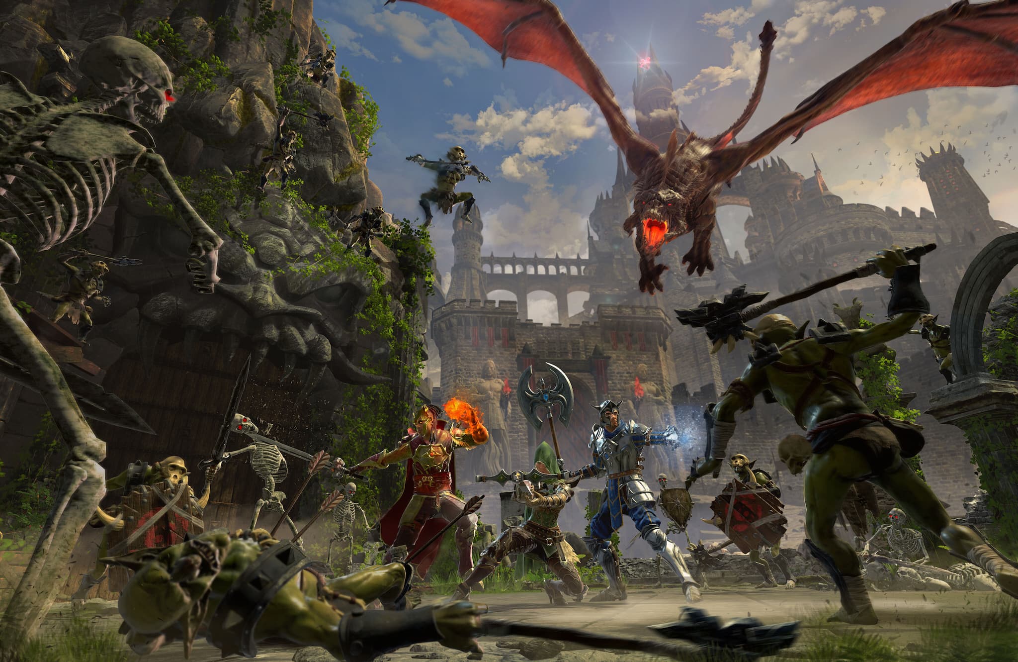 Seekers of the Shard: Dragonfire promotional art from Sandbox VR