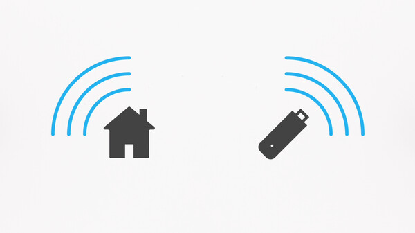 Steam Frame wireless adapter streaming diagram from Valve