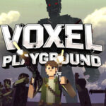 Voxel Playground key art from the Steam store page