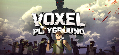 Voxel Playground key art from the Steam store page