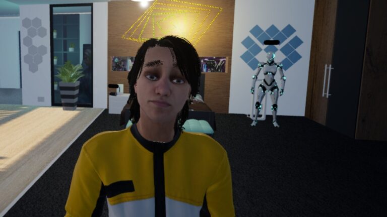 VR Realms 0.3.2 MetaHuman avatar screenshot published by Sketchy Realms
