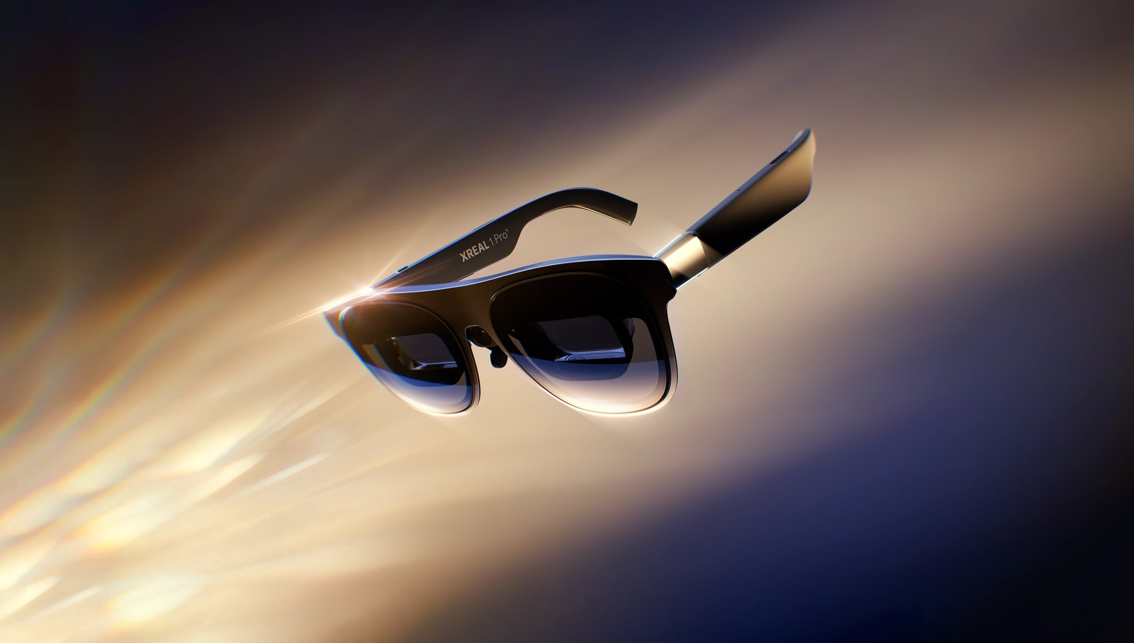 XREAL 1 Pro+ AR display glasses, official product render